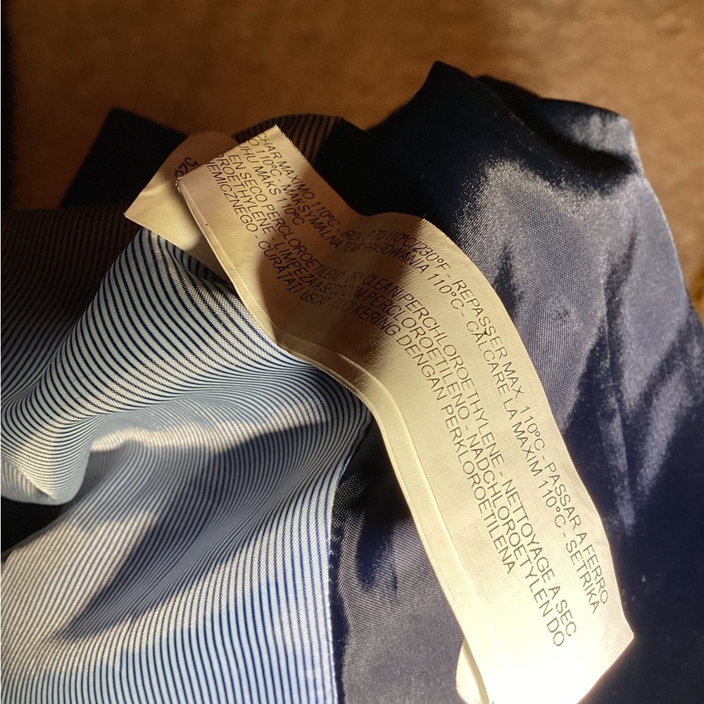 Zara Man royal blue blazer jacket size 42 - Picture 8 of 9